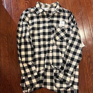 NWT old Navy Flannel Tunic Shirt